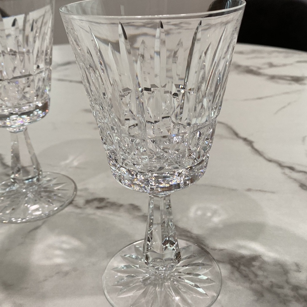 Set/4 Waterford Wine Goblets